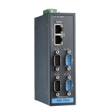 4-port RS-232/422/485 Serial Device Server